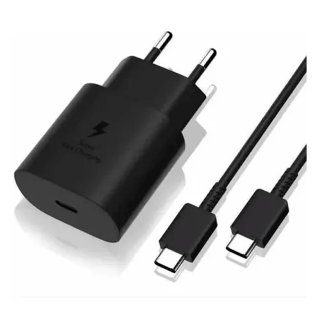 Carregador Turbo 25w Usb-c Para Samsung S20 Fe S21 S22 Plus