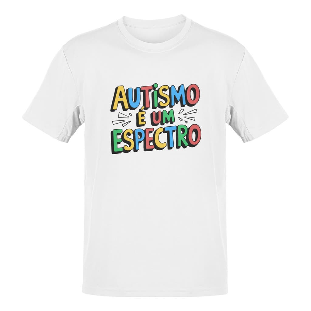 Camiseta Blusa Personalizada Autismo É Um Espectro