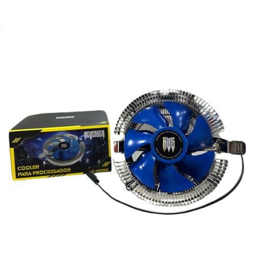 COOLER PC FAN PROCESSADOR LGA 775/1151/1155/1156/1150 AMD S-754/939/AM2/AM2+/AM3/AM4 (G-VR300)