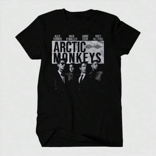 Camiseta Artic Monkeys Banda Rock Camisa Blusa Unissex 100% Algodão Top Premium