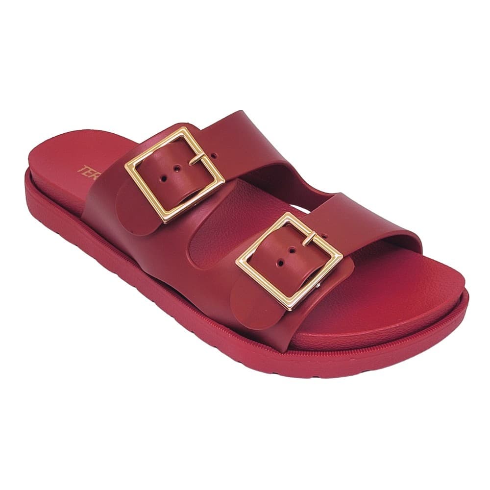 Chinelo Feminino Slide Confortável Fivela Regulagem Antiderrapante Resistente Terra e Àgua