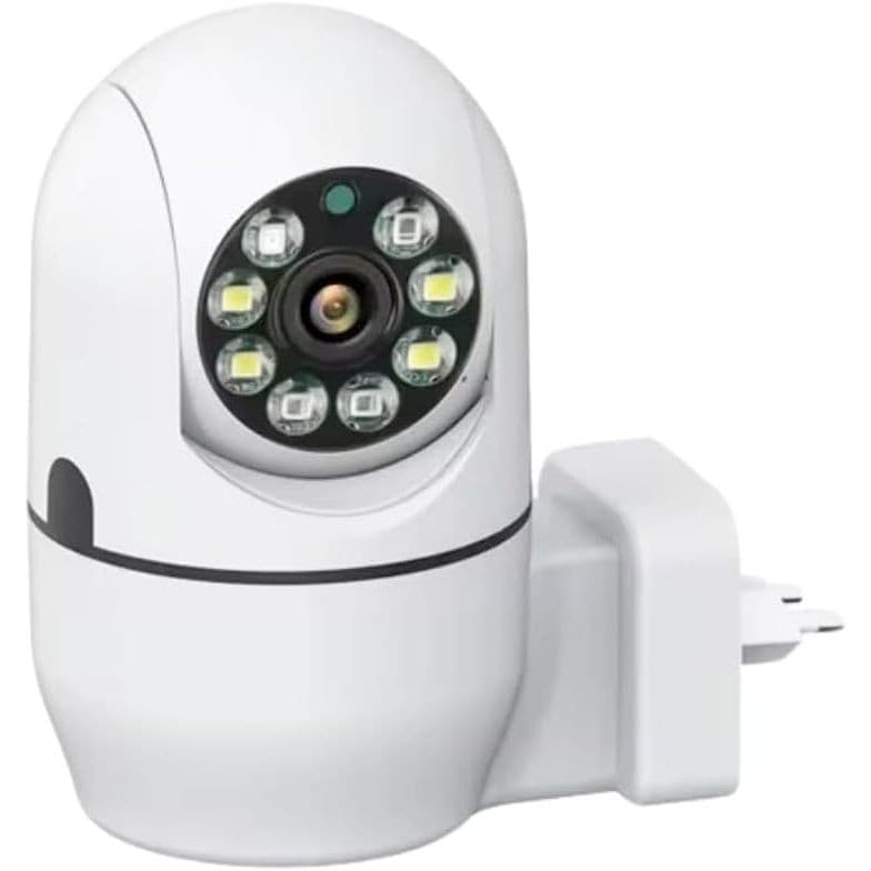 Câmera Tomada Segurança- Wifi 360 Câmera IP Infravermelho Sem Fio com Visão- Icsee