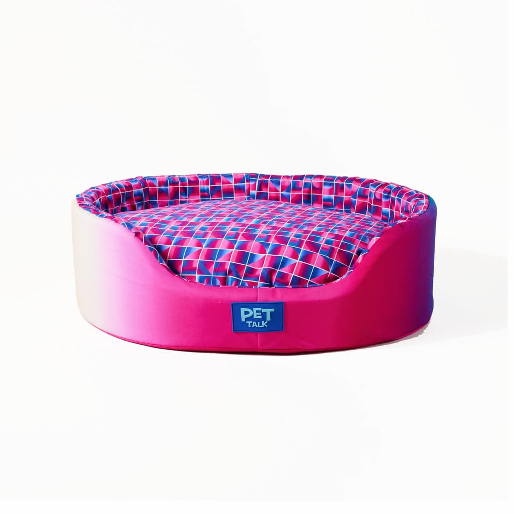 PETTALK Cama Colchonete Redonda  iluminação mágica para pet cachorro e gatos
