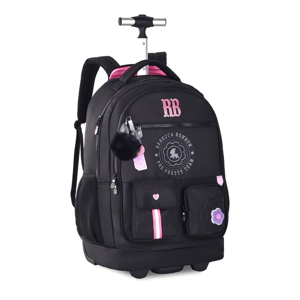 Mochila de Rodinhas Rebecca Bonbon 19" RB24544 - Clio