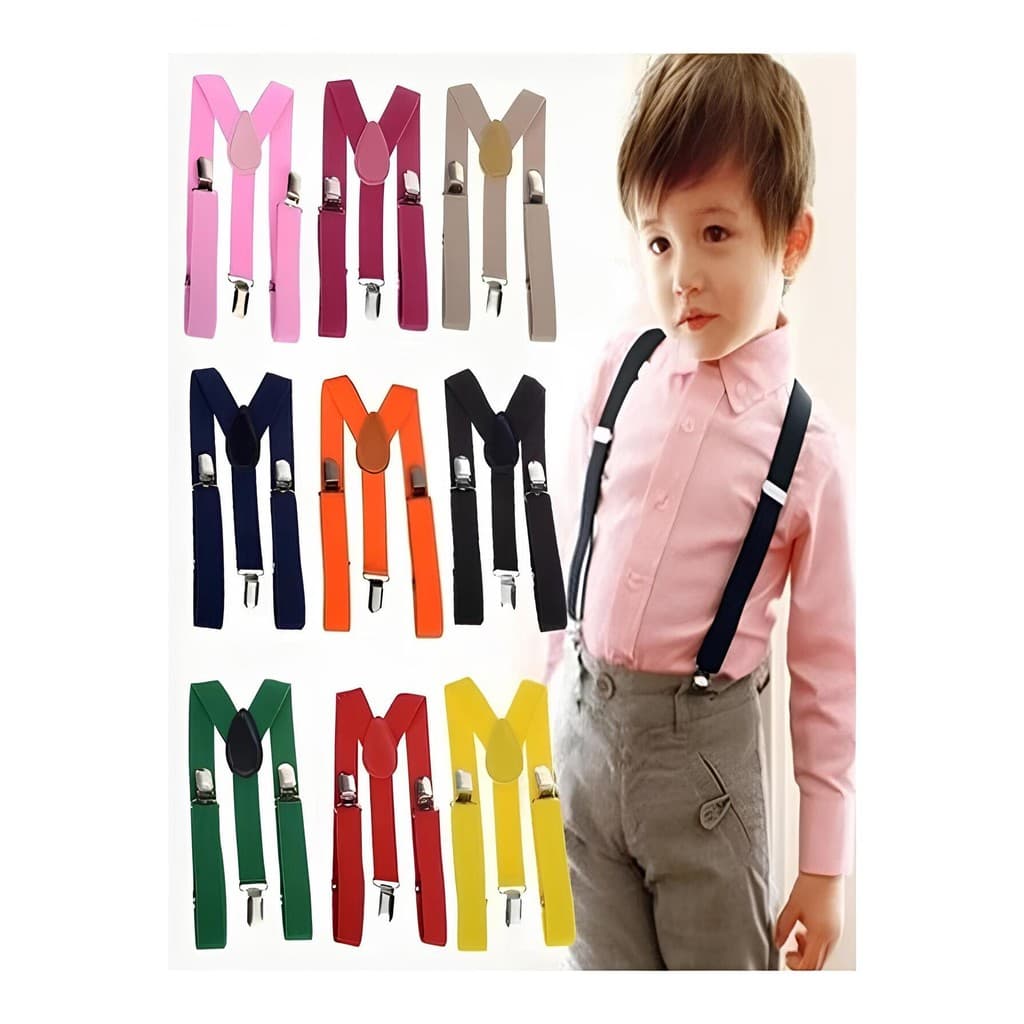 Suspensórios Infantil - Diversas Cores - Ótimos Para Looks