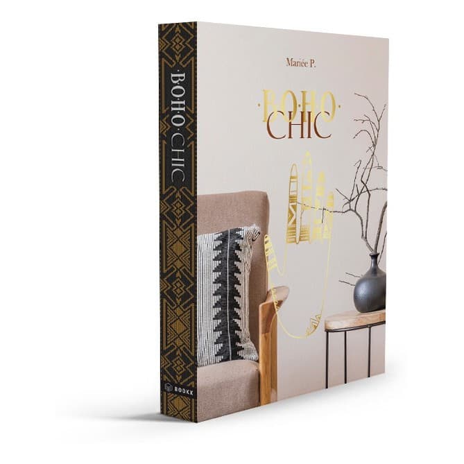 Caixa Livro Decorativa Boho Chic Porta Objetos  30x23x3cm