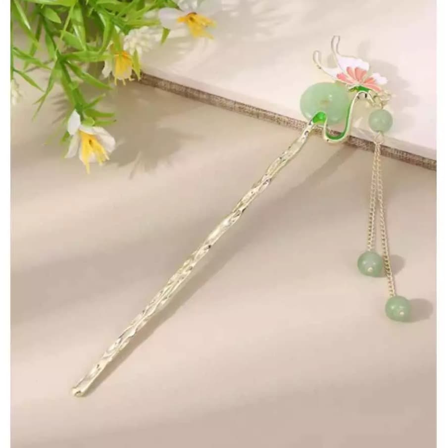 Presente Feminino Criativo | Grampo Cabelo Metal Flor | Acessório Delicado