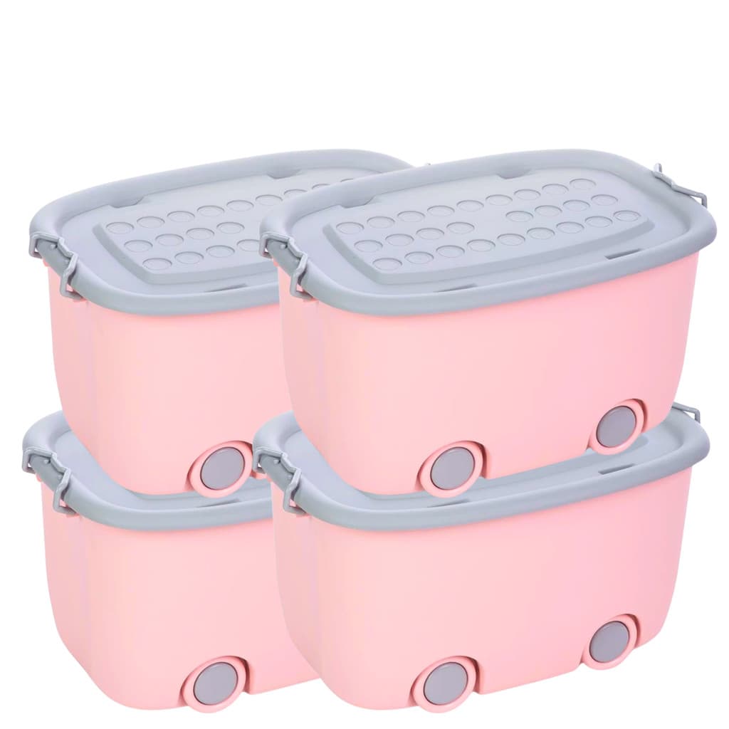 Kit Organizadores 4 Caixas Para Lego, Livros E Mais - 30l