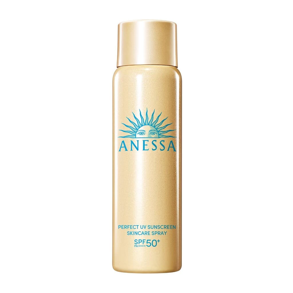 ANESSA PELEFICA PELE PELA PERFEITA UV Spray NA 60G SPF50PA Proteção solar à prova dágua para cabelos rosto e corpo