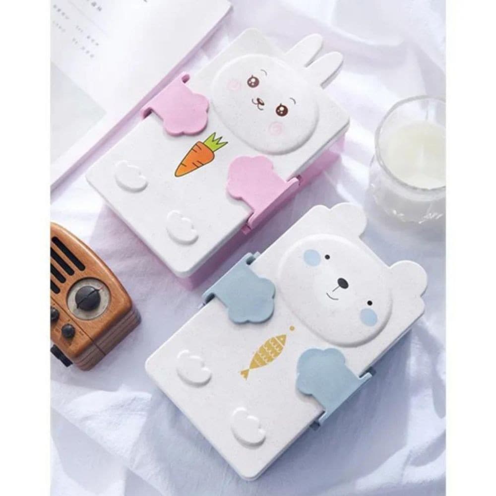 Lancheira Pote Marmita Infantil Divisórias Bento Box Talher Microondas Escolar Infantil