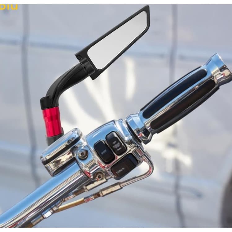 180 Graus Rotação Espelho Retrovisor Da Motocicleta Substituição Espelhos Retrovisores Scooter Asa Laterais