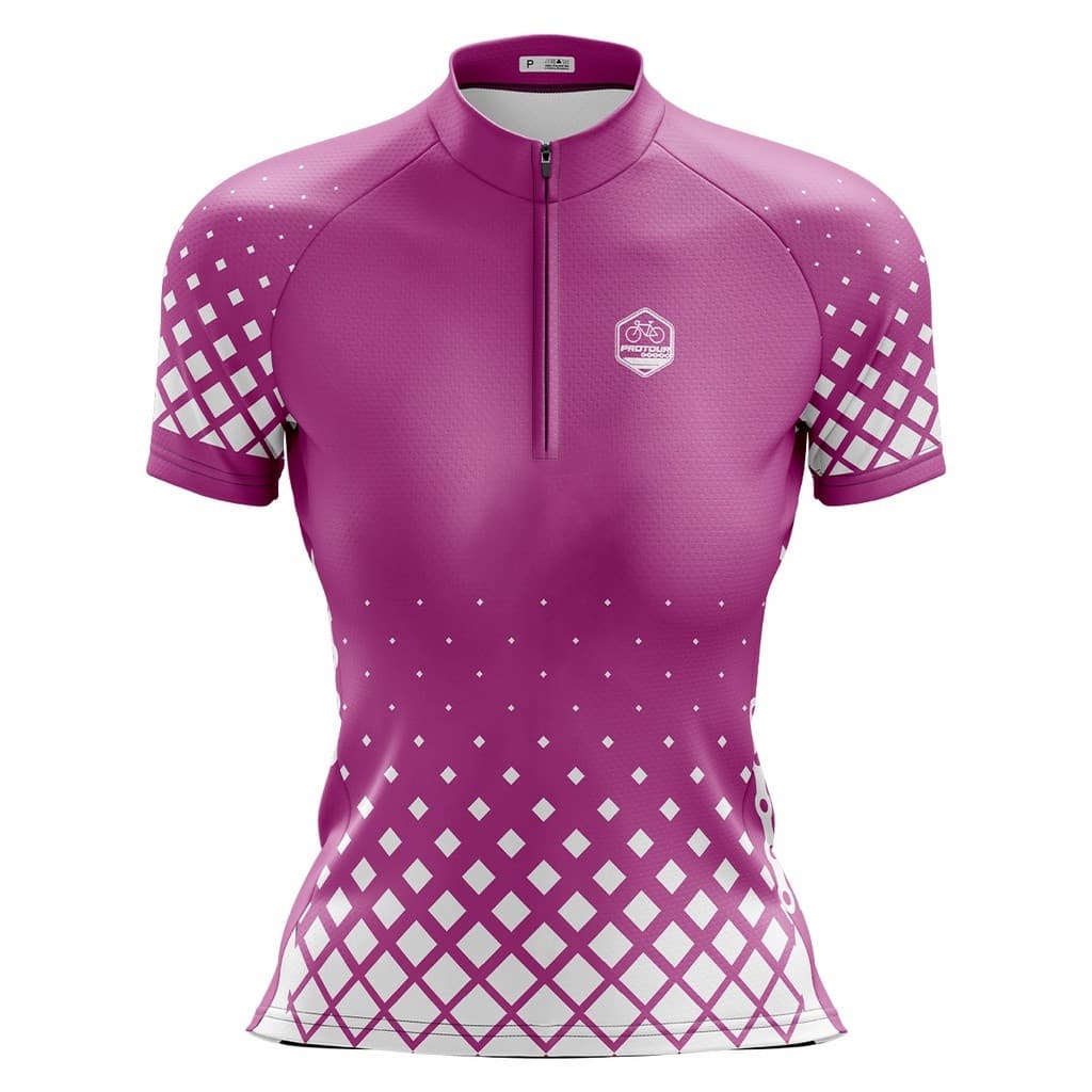 Camisa Ciclismo Feminina Dry Fit com Proteção UV Bike MTB Speed Bike Pitty
