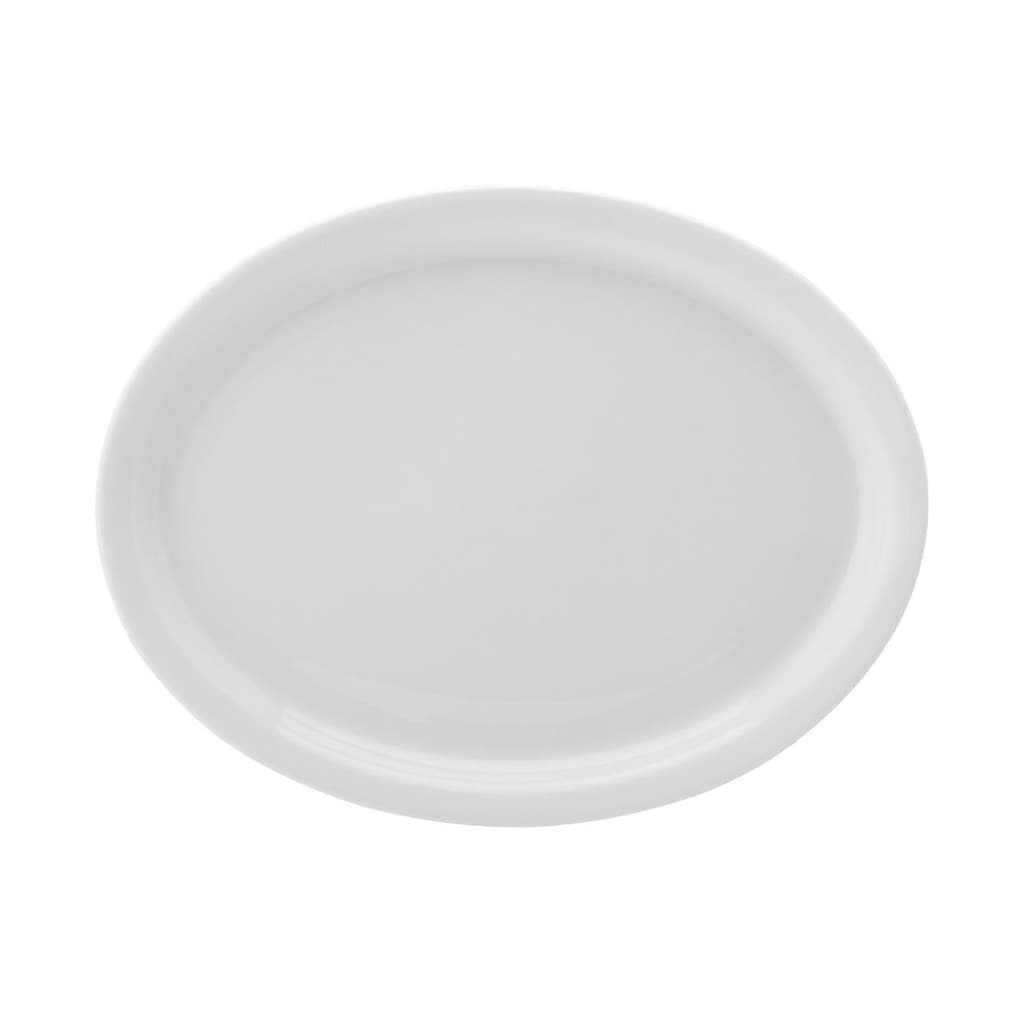 Travessa Rasa Oval 29cm Porcelana Schmidt - Mod. Protel 073