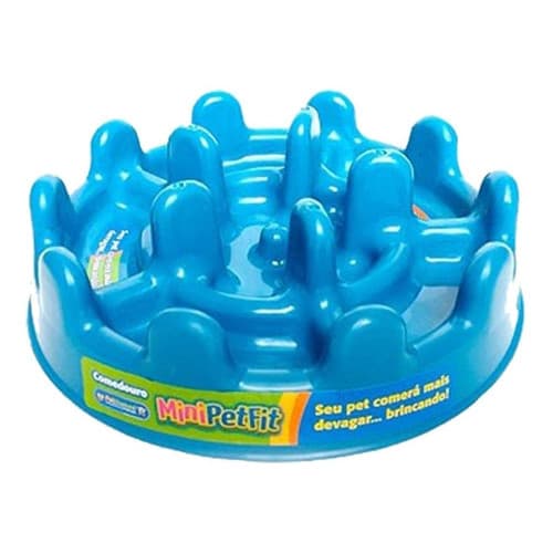 Comedouro Lento Mini Pet Fit Pet Games para cães cachorros enrriquecimento ambiental anti asfixia