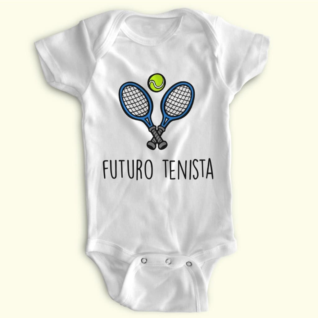 Body Bebe Personalizado - Futuro Tenista