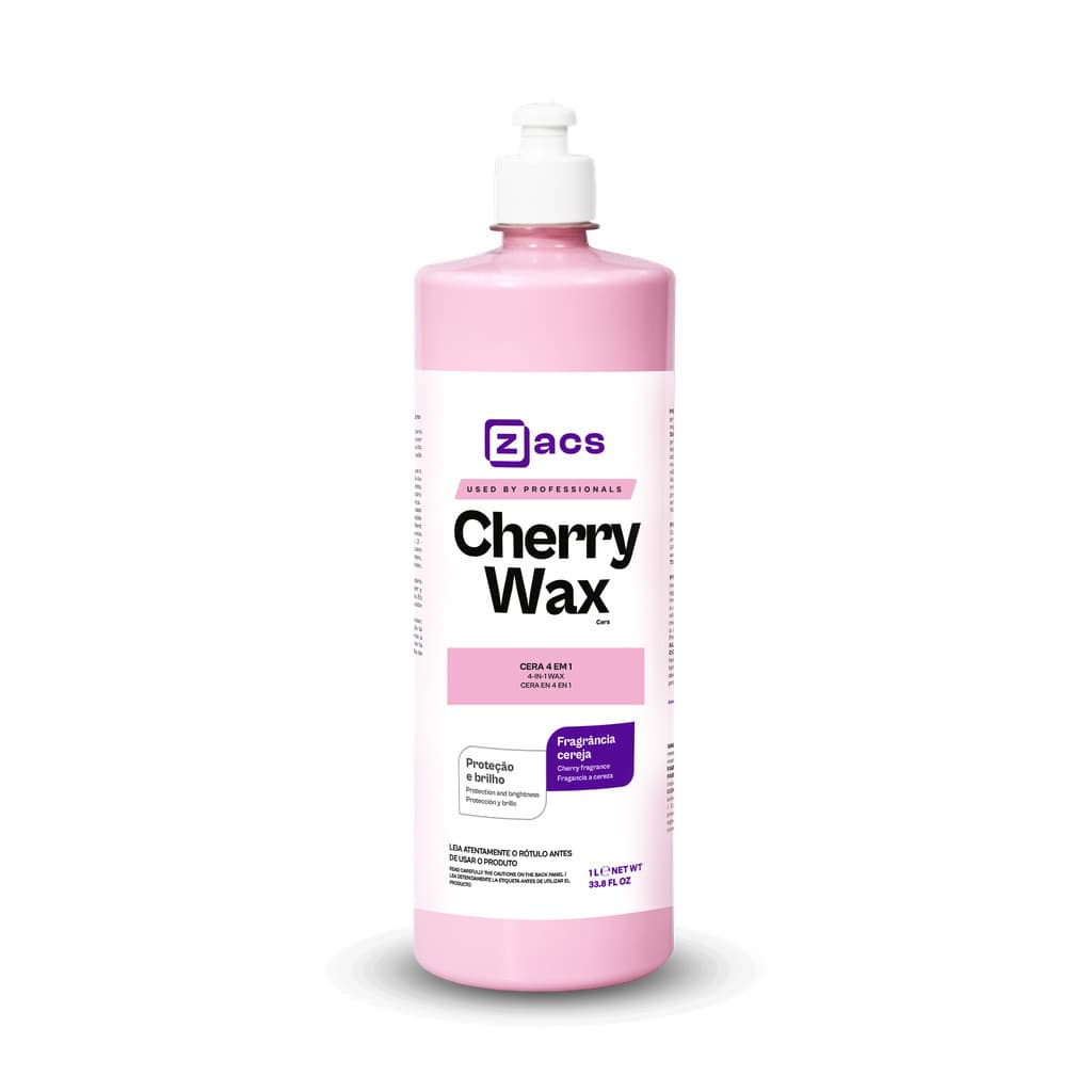 Cherry Wax 1L - Cera 4 em 1 - Zacs