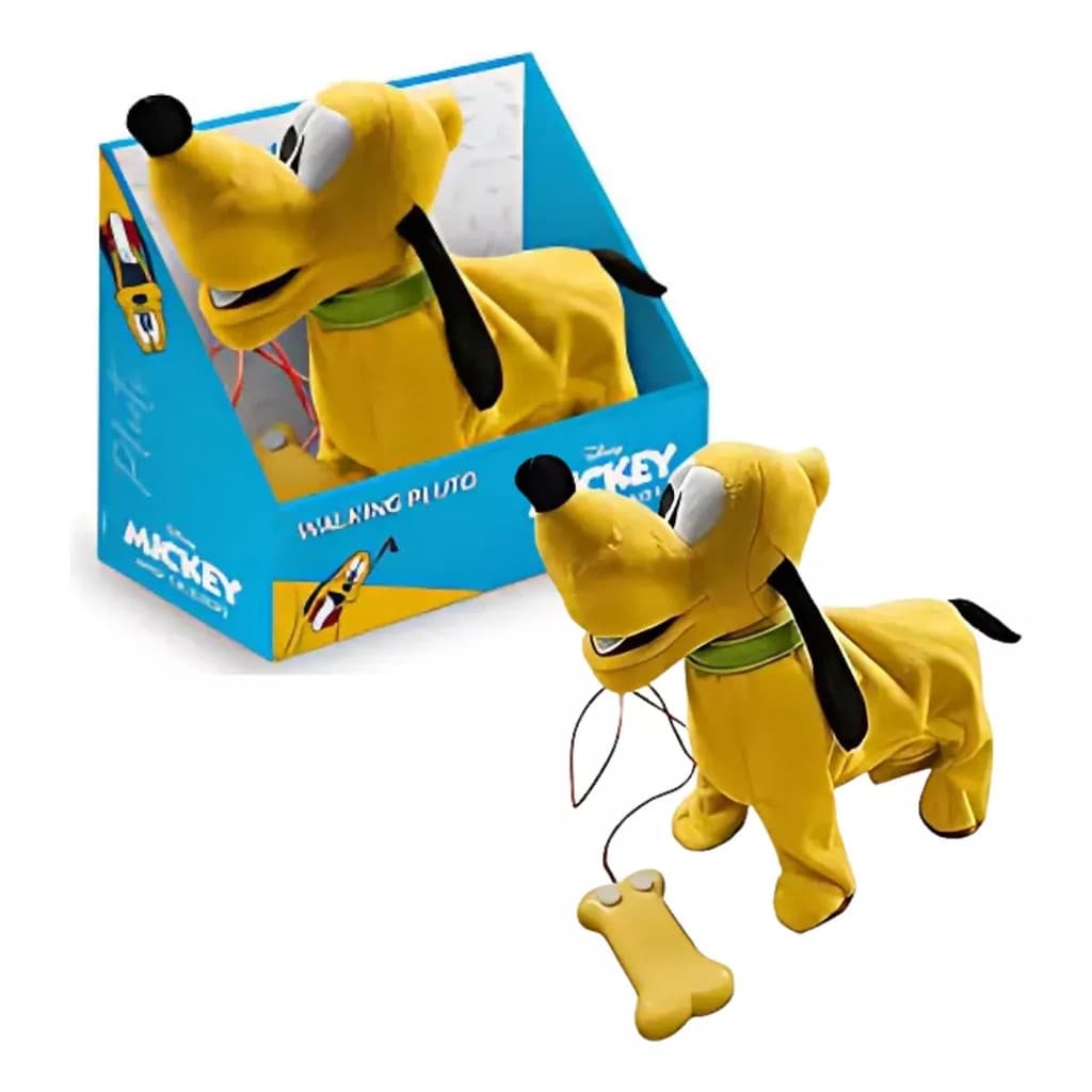 Cachorrinho de Pelúcia Walking Petz Pluto - Multikids