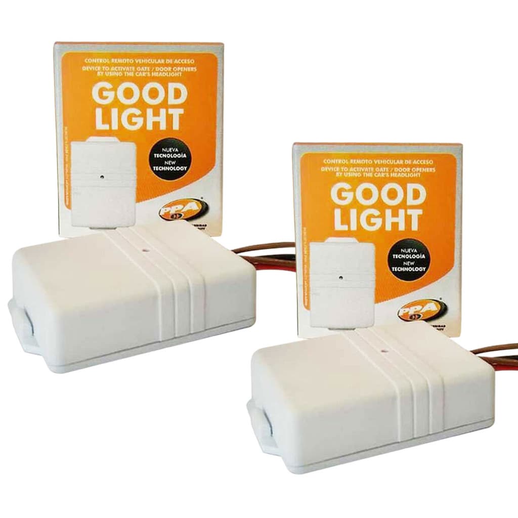 Kit 2 Controles Tx Car Good Light Farol Carro Portão Luz Original Ppa
