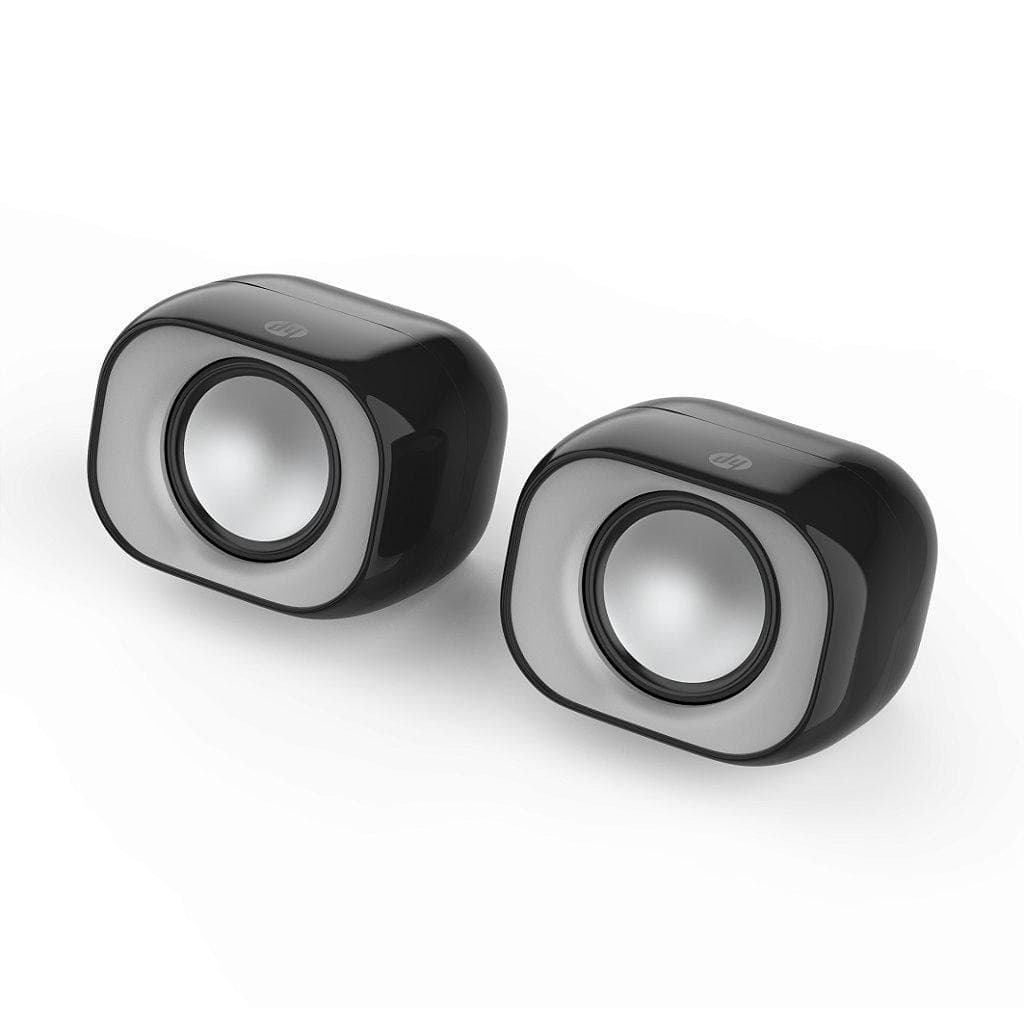 Caixa de Som Mini 6W Preta Alto Falante para PC - HP