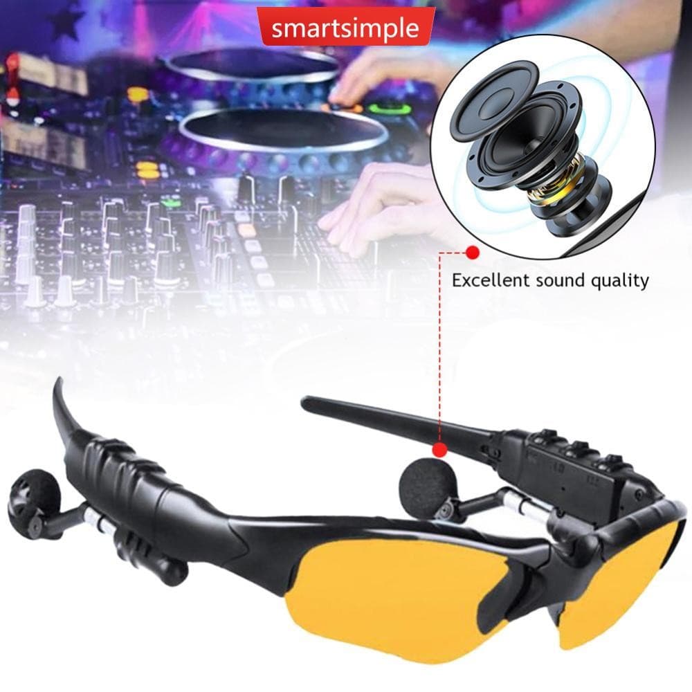 5.0 Óculos De Áudio Bluetooth Inteligente Esportes Ao Ar Livre Ciclismo Som Surround Fones Ouvir Música Chamada Polariza