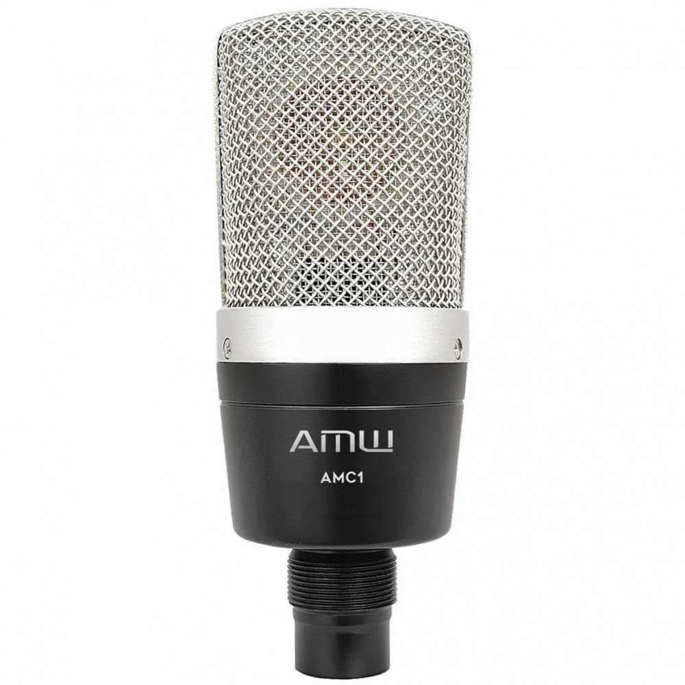 AMW AMC1 Microfone Condensador Diafragma Largo 34mm High End