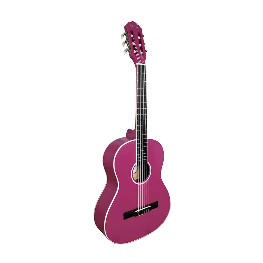VIOLAO GIANNINI N6 PKS 3/4 START NAILON ACUSTICO COR PINK SATIN PKS