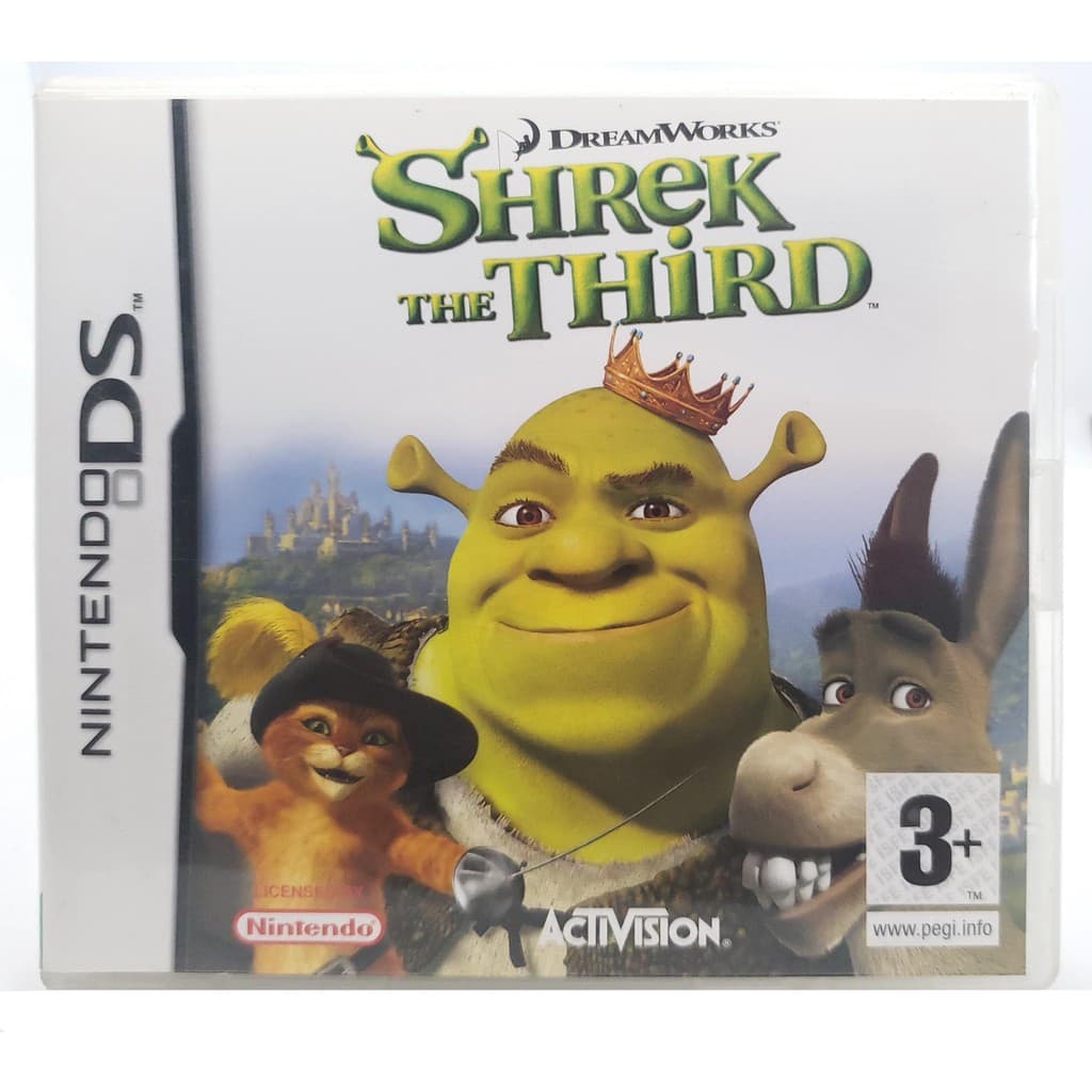 Shrek The Third Nintendo DS Original Midia Fisica Completo