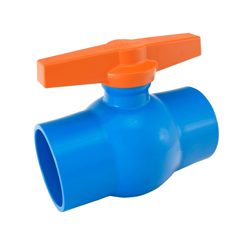 Registro de Esfera de Irrigação DN 50mm 1.1/2 PVC Solda PN80