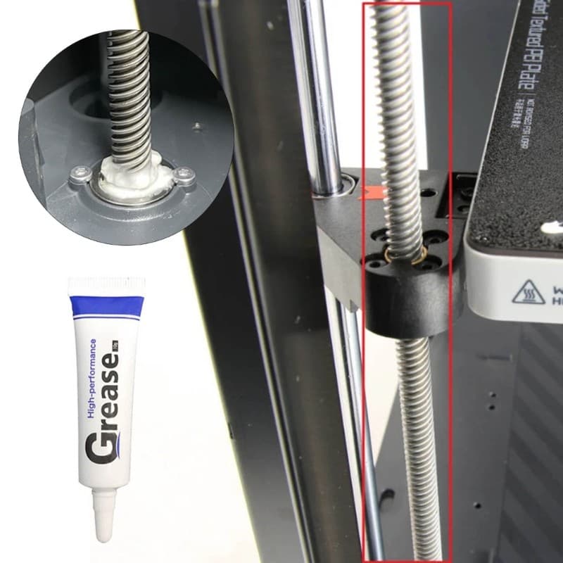 Li * Lubrificantes Para Impressora 3D Graxa Pastas Silicone Engrenagens Guia Trilho Parafuso Redução Ruíd