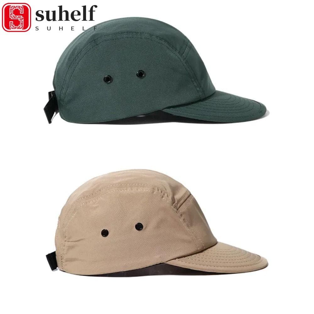 Bonés De Beisebol SUHELF Com 5 Painéis , Boné De Praia Ao Ar Livre De Cor Sólida , Casquette Snapback Hiphop