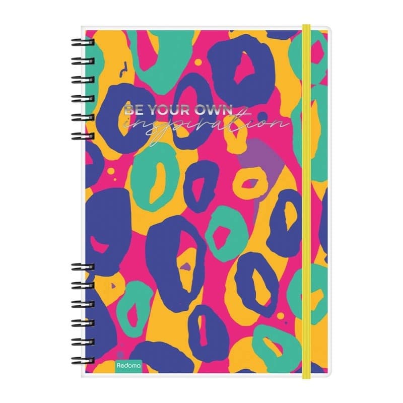 Caderno Medio 17 X 24 Sense 80 Fls Capa Plastica
