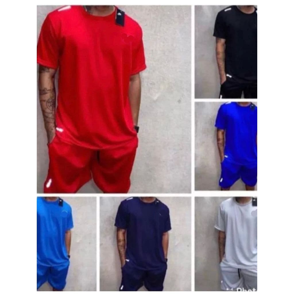 Bermuda e Camiseta Dry-Fit Masculino Para Toda Ocasião Coleção 2025