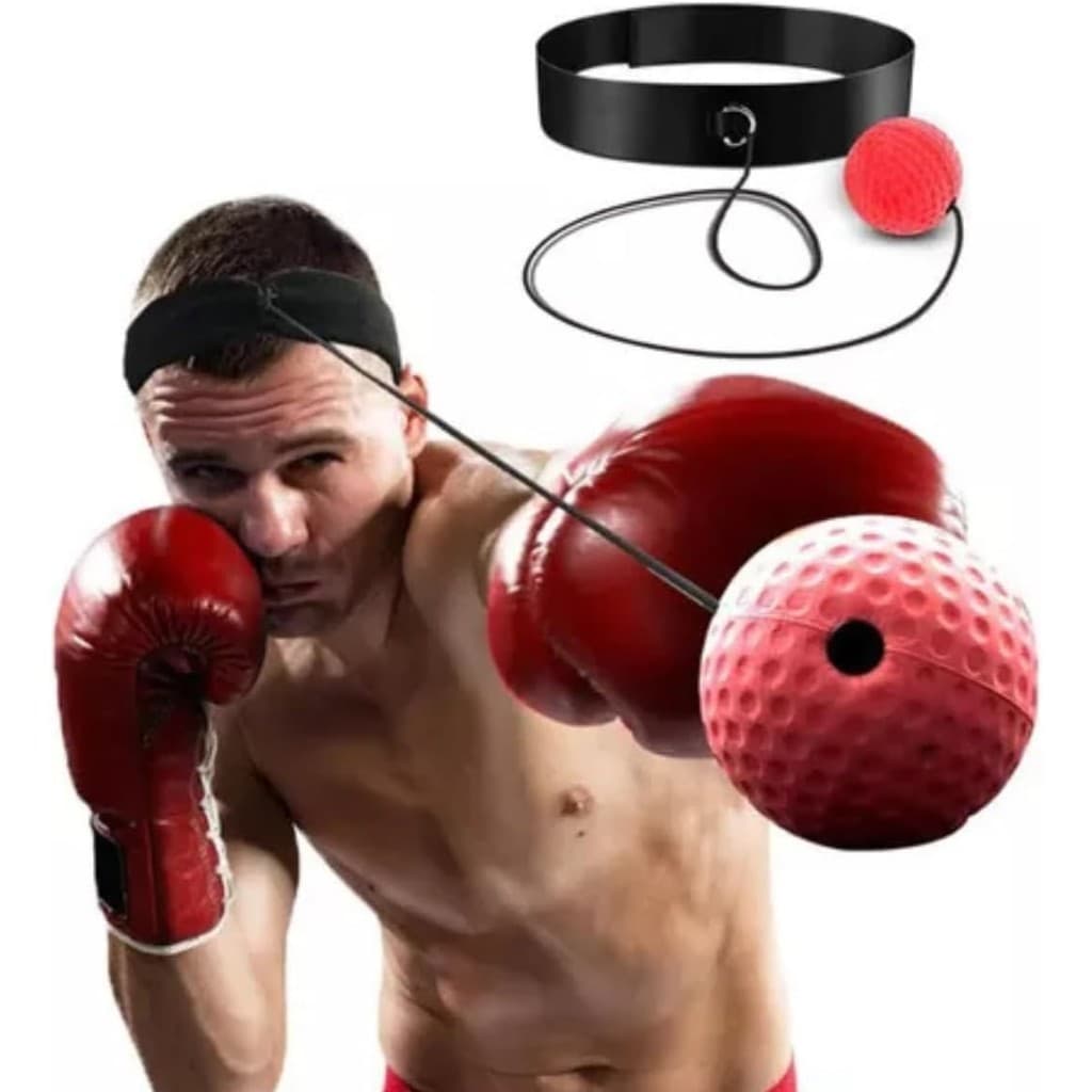 Bola Punching Ball Para Treino Boxe Treinamento De Reflexo Velocidade Muay Thai Agilidade Habilidade