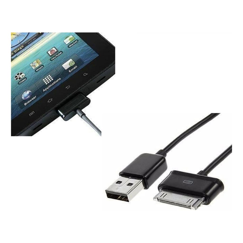 Cabo Usb Carregador Tabletes Samsung Galaxy Tab 2 P3100 P3110 P5110