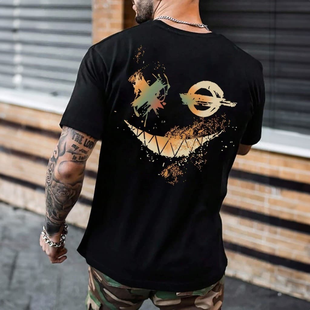 Camiseta Masculina T-shirt Street Wear Manfinity X O Camisa 100% Algodão