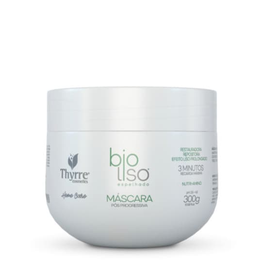 Mascara Home Care Natural 300ml Tratamento e Hidratação Capilar Pós Progressiva Thyrre Cosmetics
