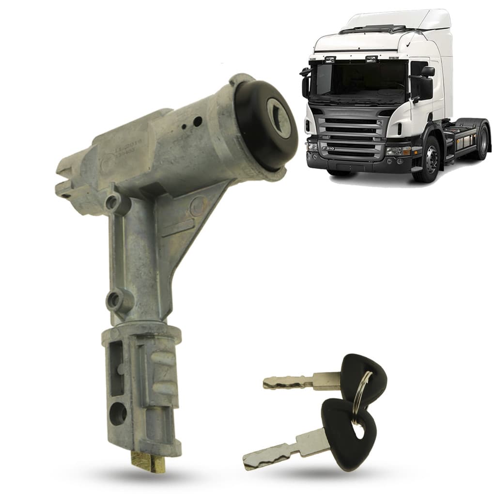 Trava de Direção Com Cilindro Caminhão Scania Serie 4 1997 1998 1999 2000 2001 2002 2003 2004 2005 2006 2007
