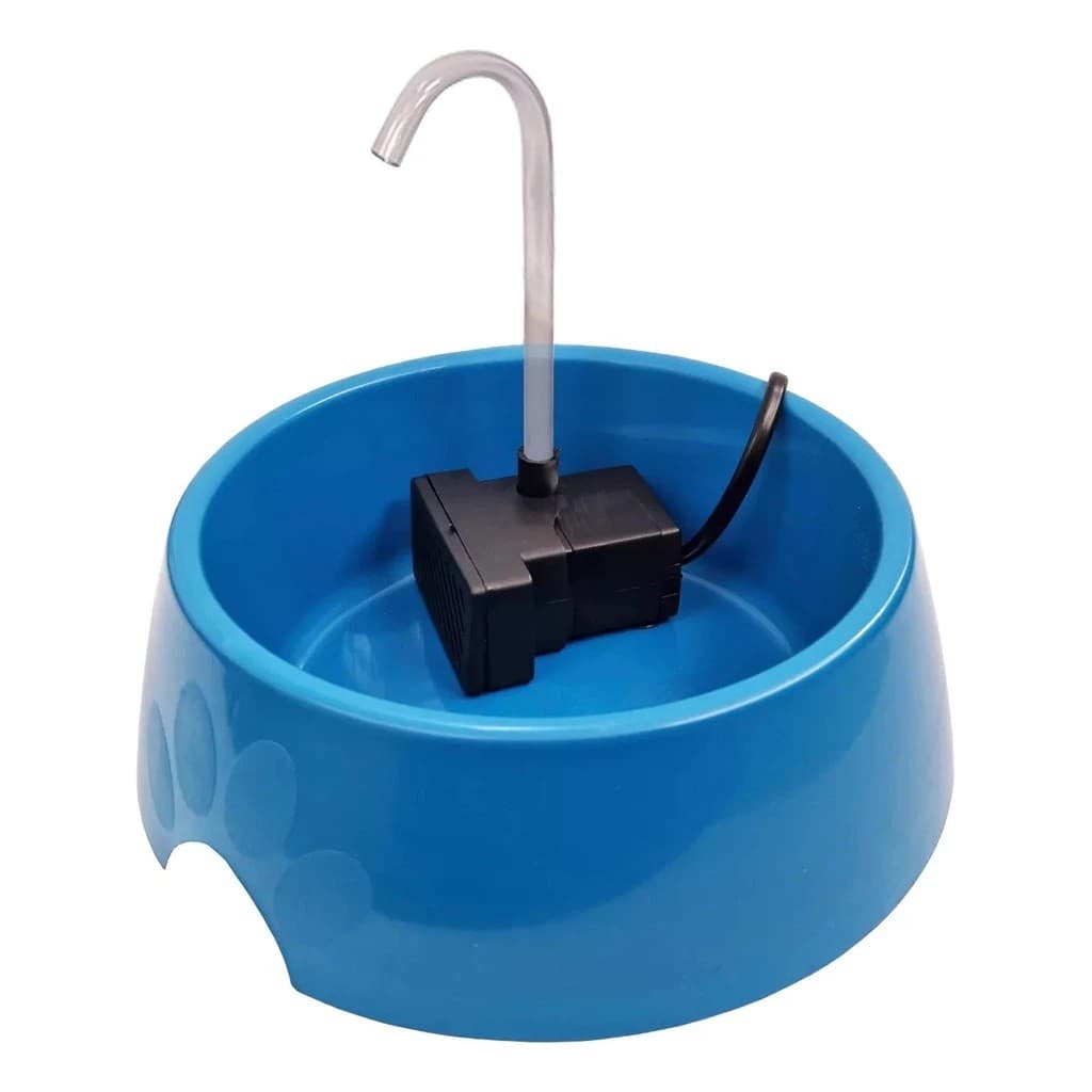 Bebedouro Fonte Azul Para Gatos MecPet Fonte Automatica