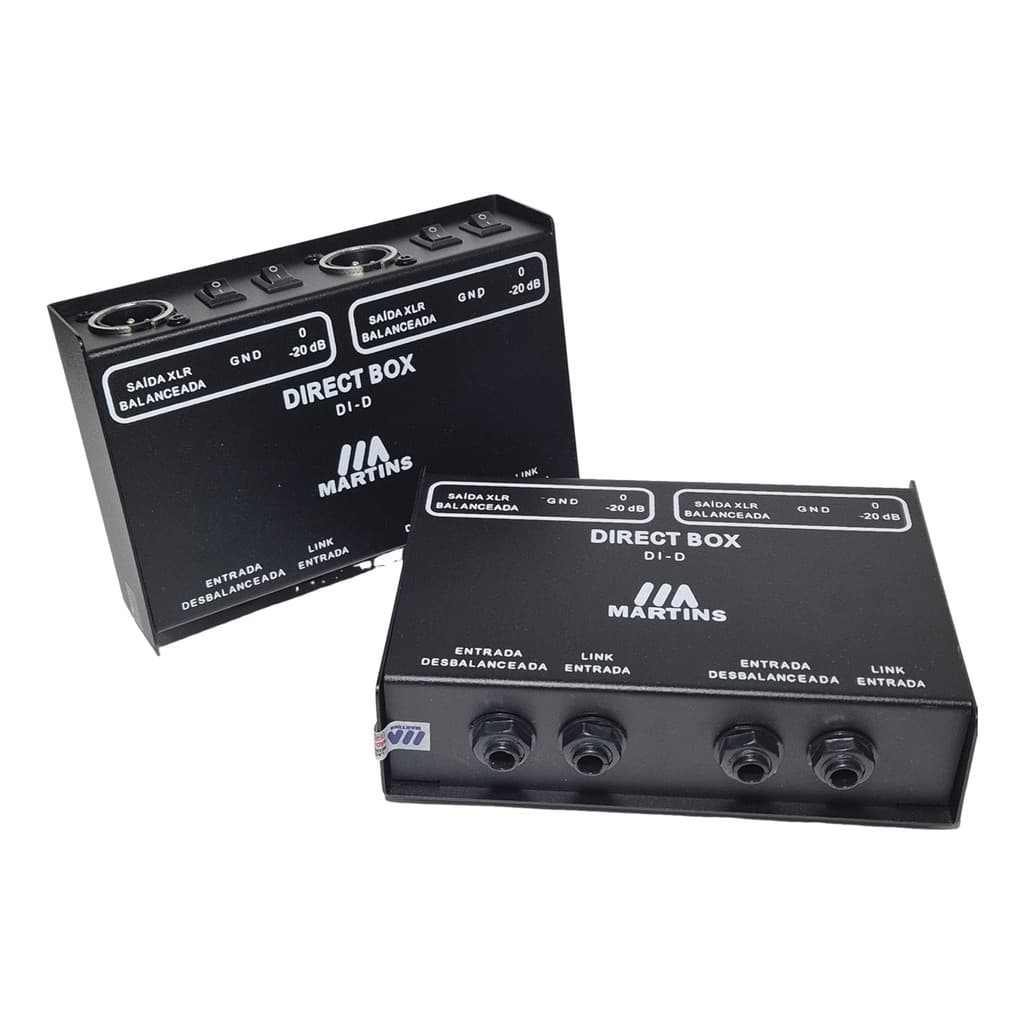 Direct Box Passivo 2 Canais - Dupla Martins