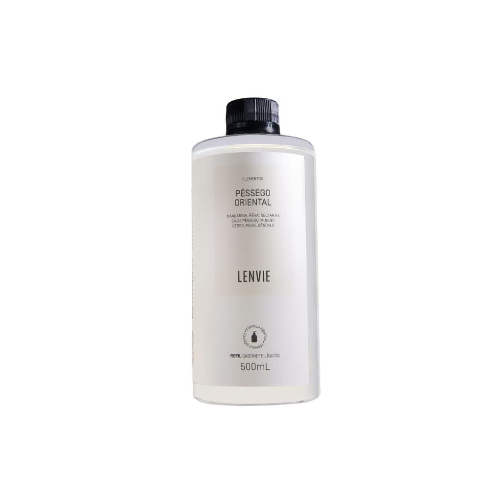Refil Sabonete líquido Pêssego Oriental Lenvie - 500mL