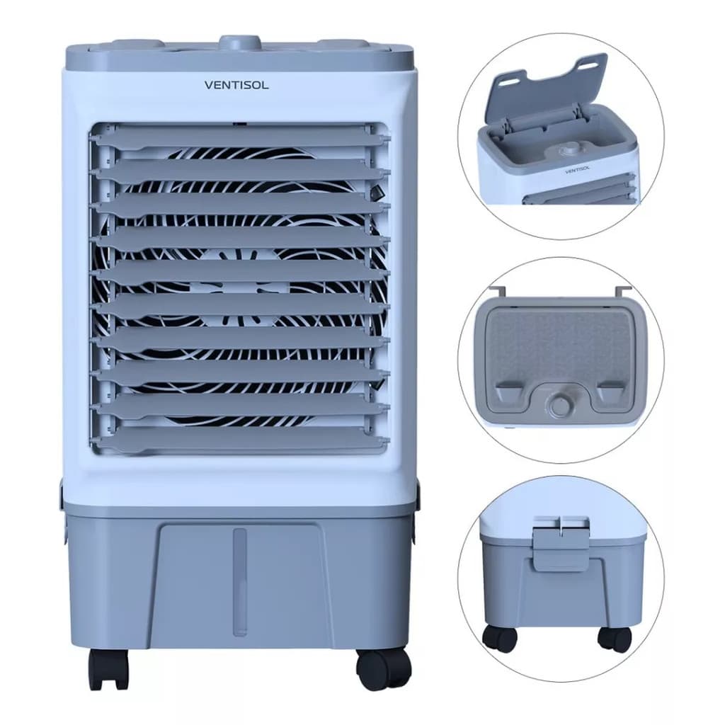Climatizador Portátil 16 Litros Cinza/branco Ventisol Cor Branco/cinza 220v