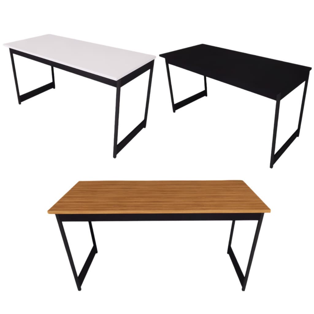 Mesa Escrivaninha 120x60x74 MDP e Ferro