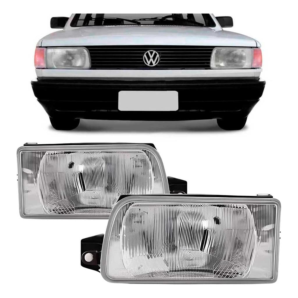Par Farol Gol G1 Arteb Cibie 91 92 93 94 Cromado