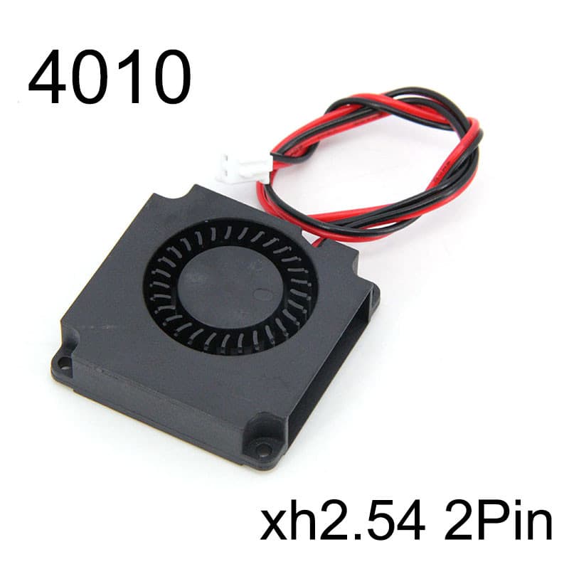 4010 4cm X 1cm DC 12V 24V Ventilador De Refrigeração turbo Sem Escova Peças De Impressora 3D 2Pin Para Extrusora CPU Coo