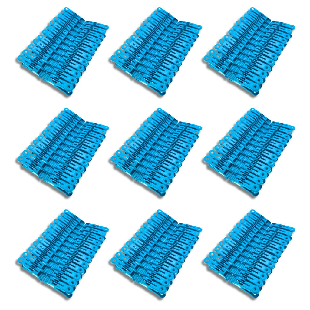 Prendedores AZUL Plástico Grampos de Roupas Varal Resistente
