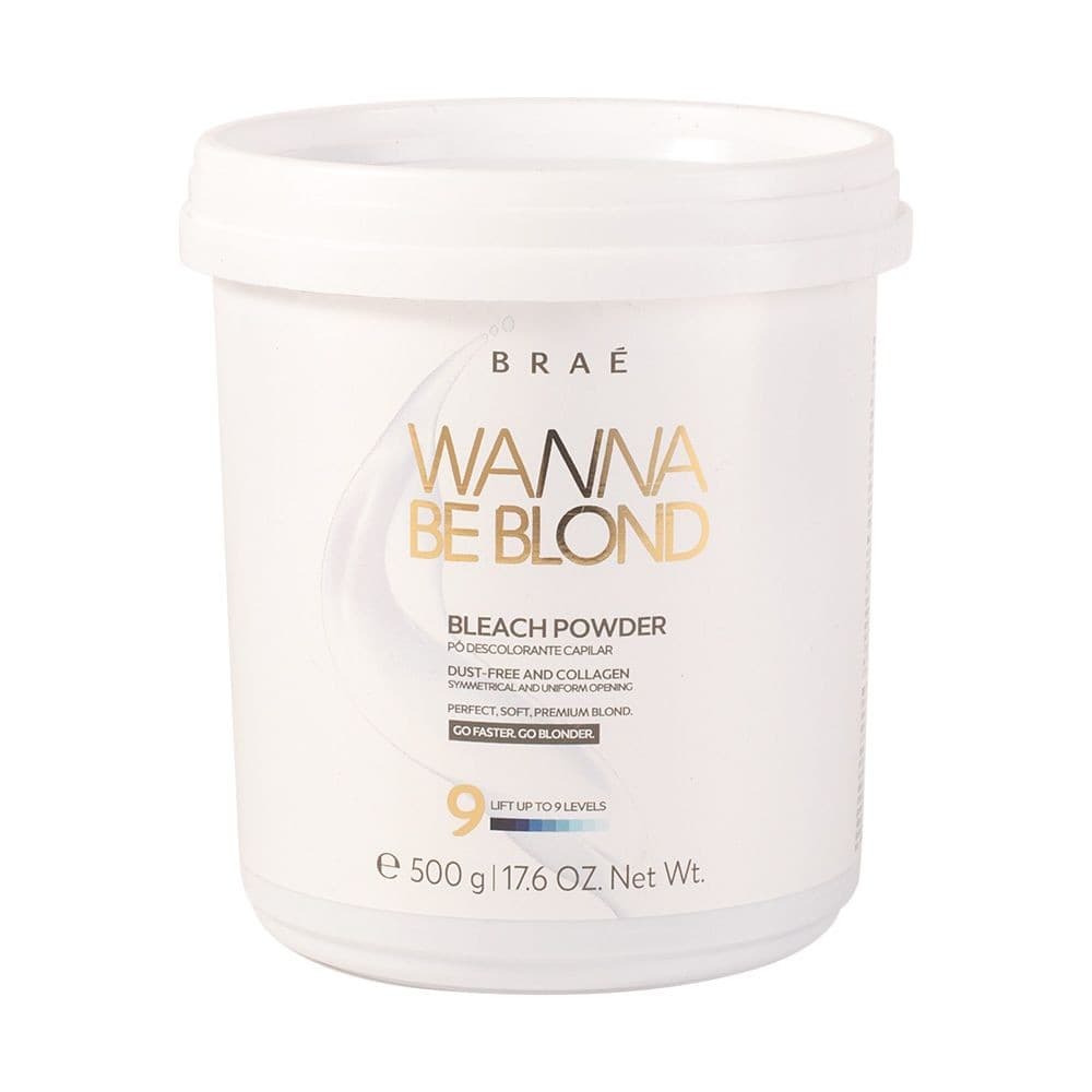Braé Wanna Be Blond Pó Descolorante Capilar - 500g
