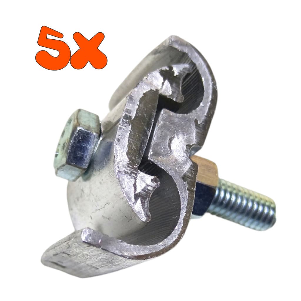 Kit 5 Conector Paralelo Bimetálico Tapit 10 à 70 para Conexão de Cabo Simples