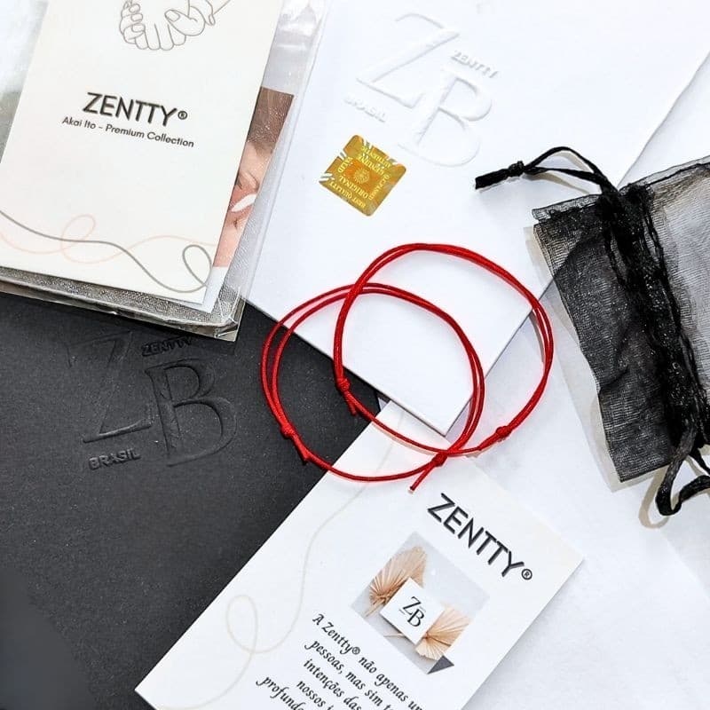 Kit 2 Pulseiras Vermelhas Casal Ativada Repelente De Inveja original