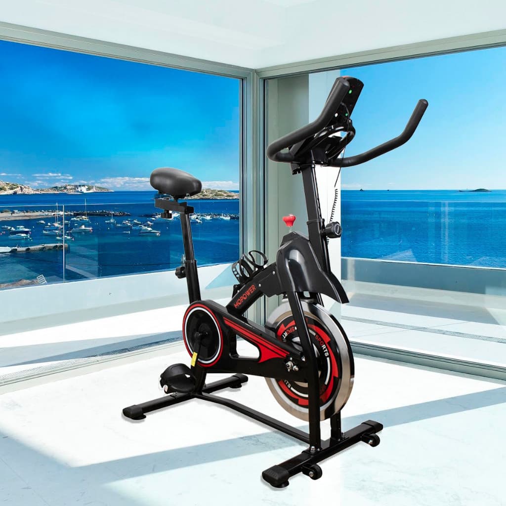 Bicicleta Spinning Ergométrica Semi Profissional Preto