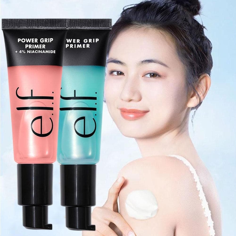 Elf Power Grip Primer Maquiagem Gel Baseado Rosto Hidratante Para Suavizar A Pele Griping T0s2